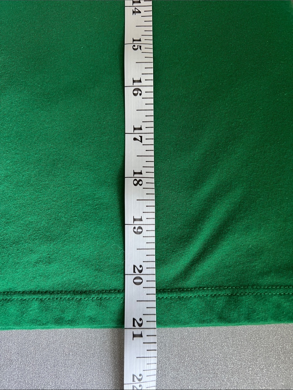 Holiday Time | Green "Santa Squad" Kids Long Sleeve Tee Size XL (14-16) - Picture 16 of 17